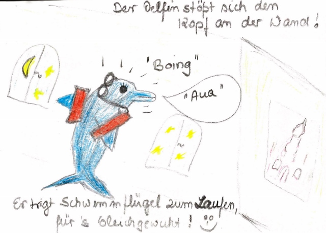 DelfinStoesstKopf