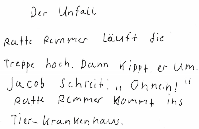 UnfallText